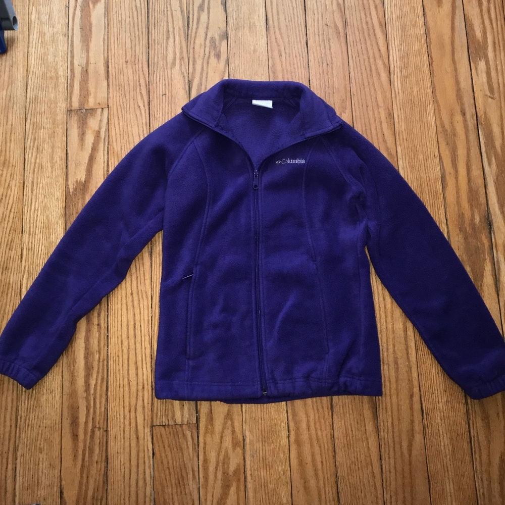 SOLD  women’s columbia fleece jacket
